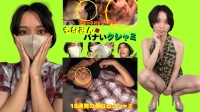 初のスニパーで18連発ものクシャミが出てしまったもなみん...【暴れる噴射する連発するで修羅場撮影(-_-;)】